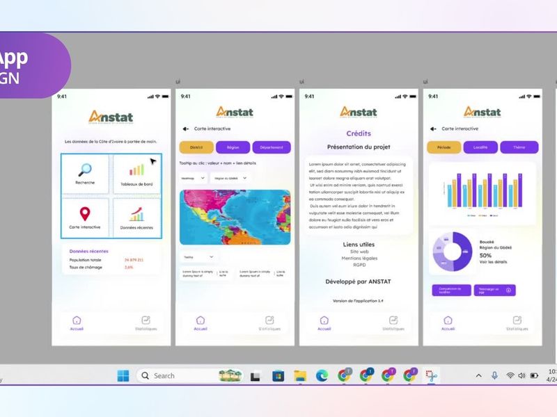 Anstat mobile app