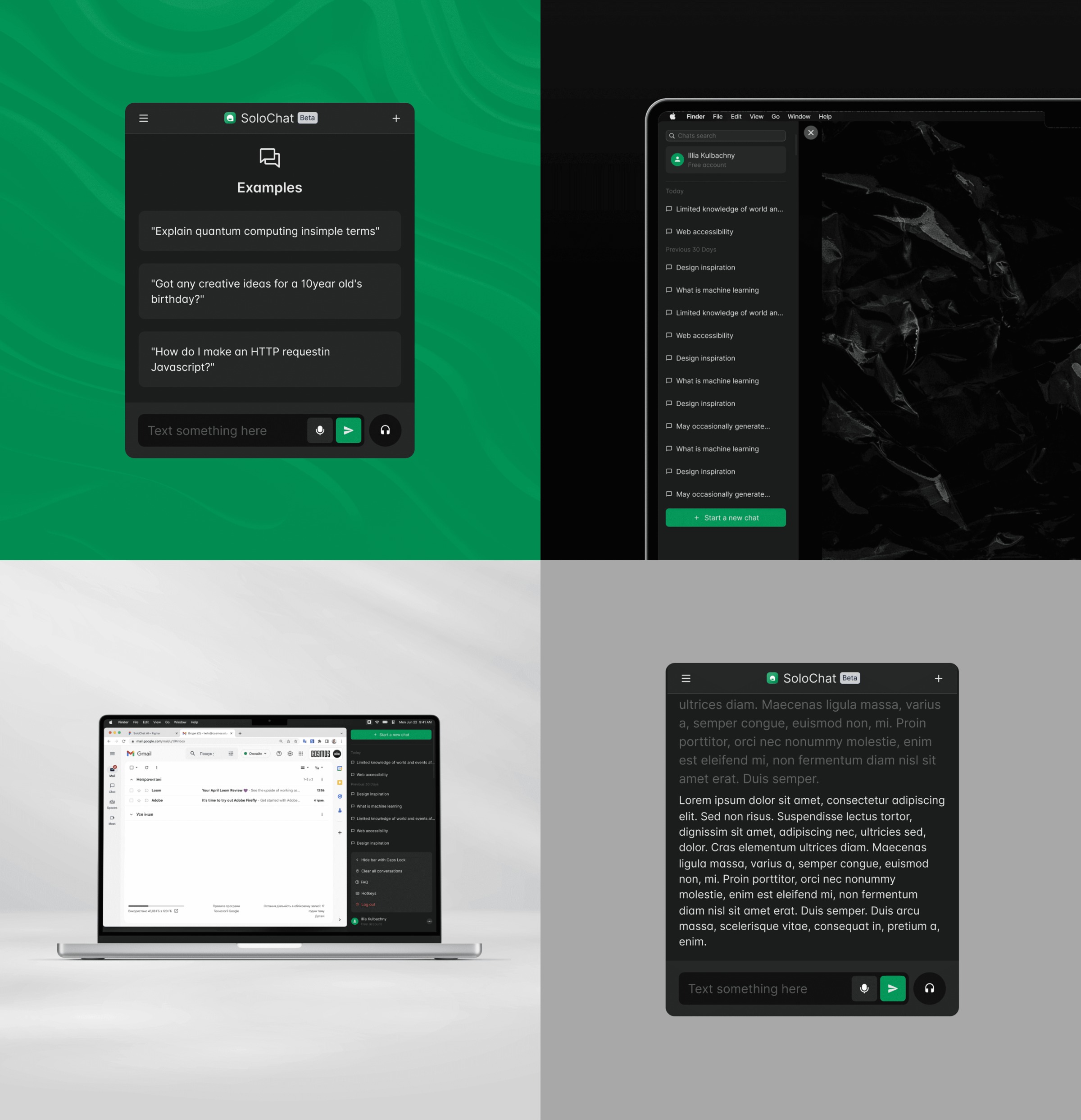 SoloChat – AI powered chat app Image 0