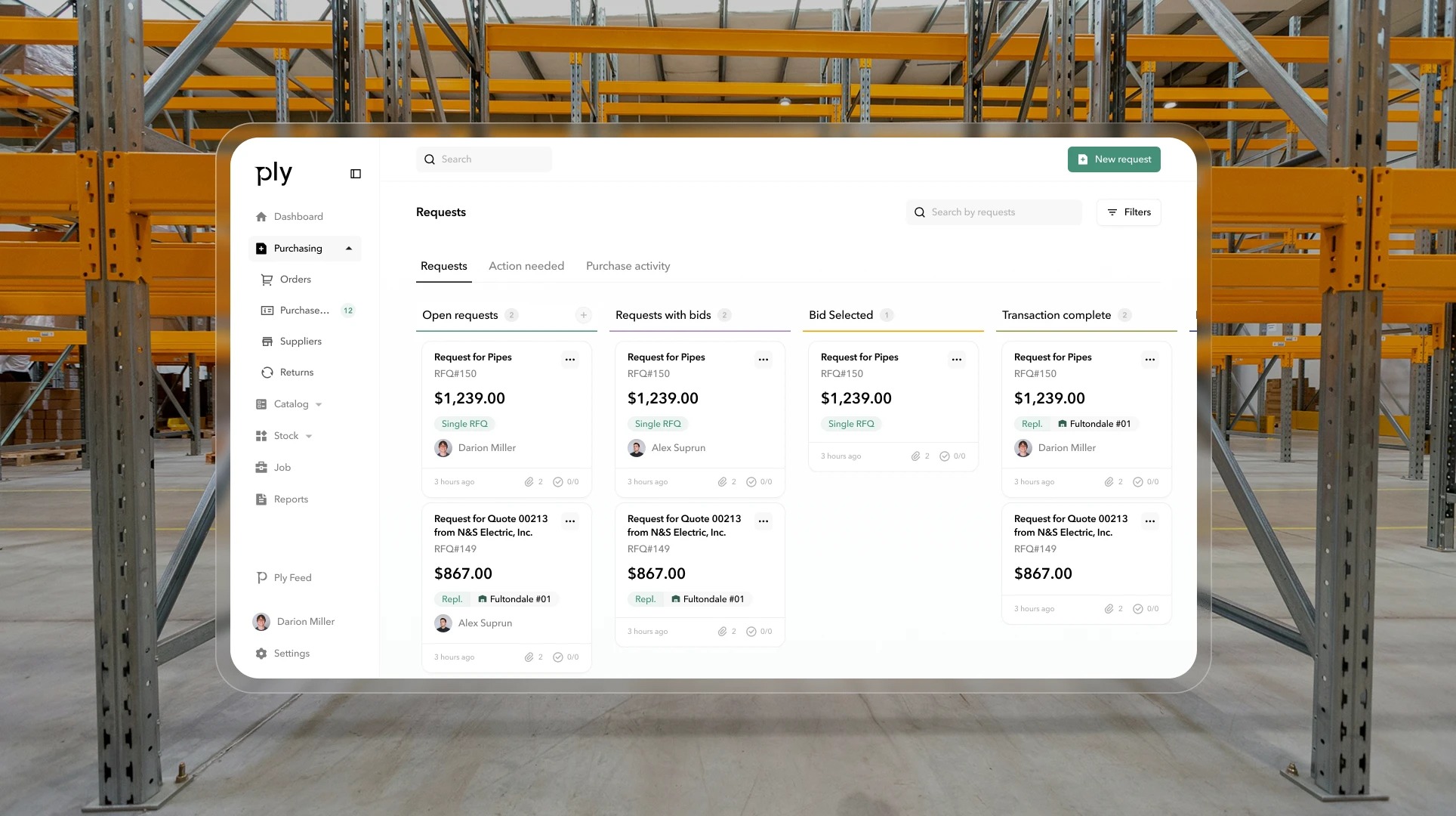 Ply - Inventory Management