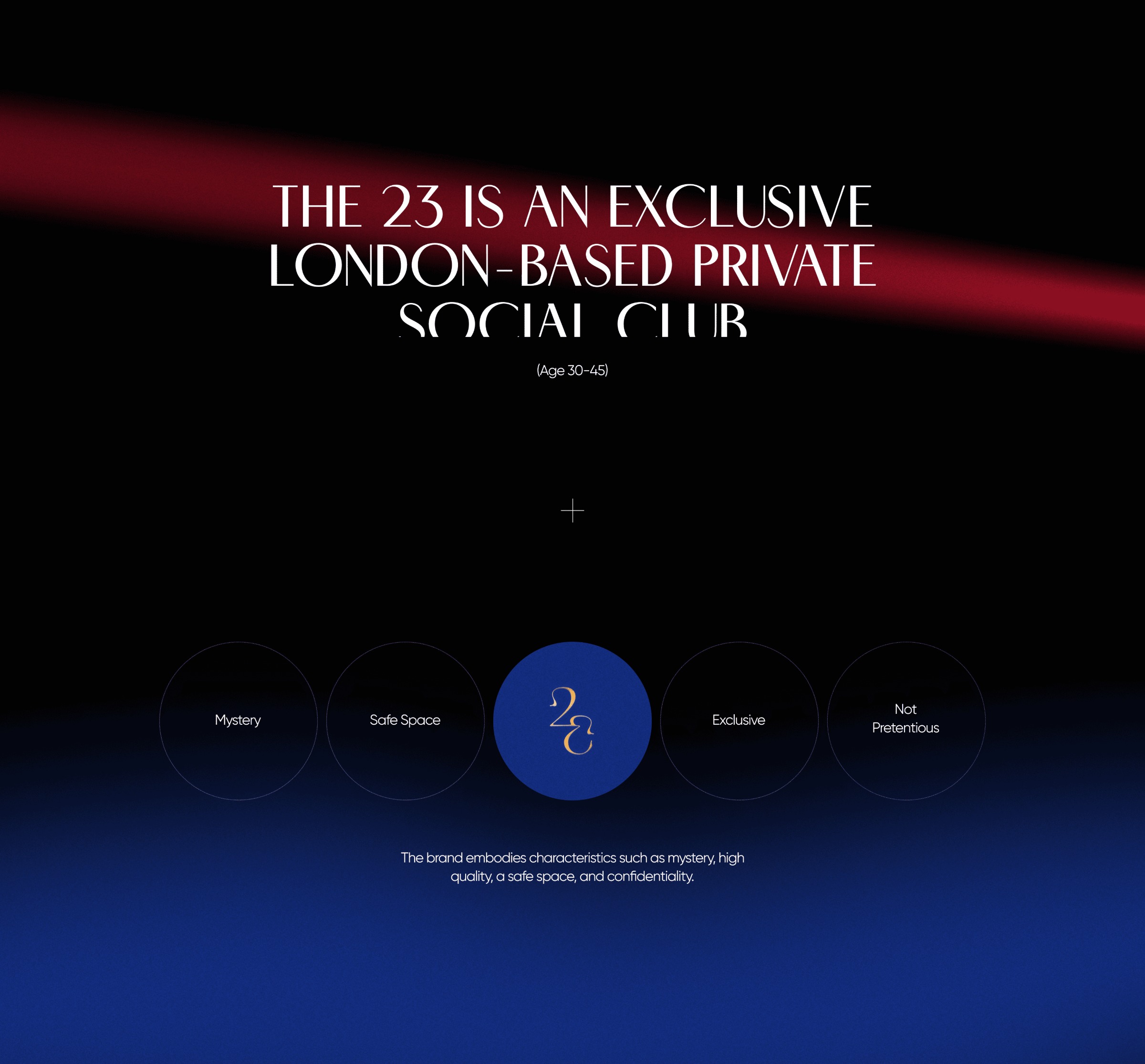 The 23 Private Members Club – Visual Identity Image 1