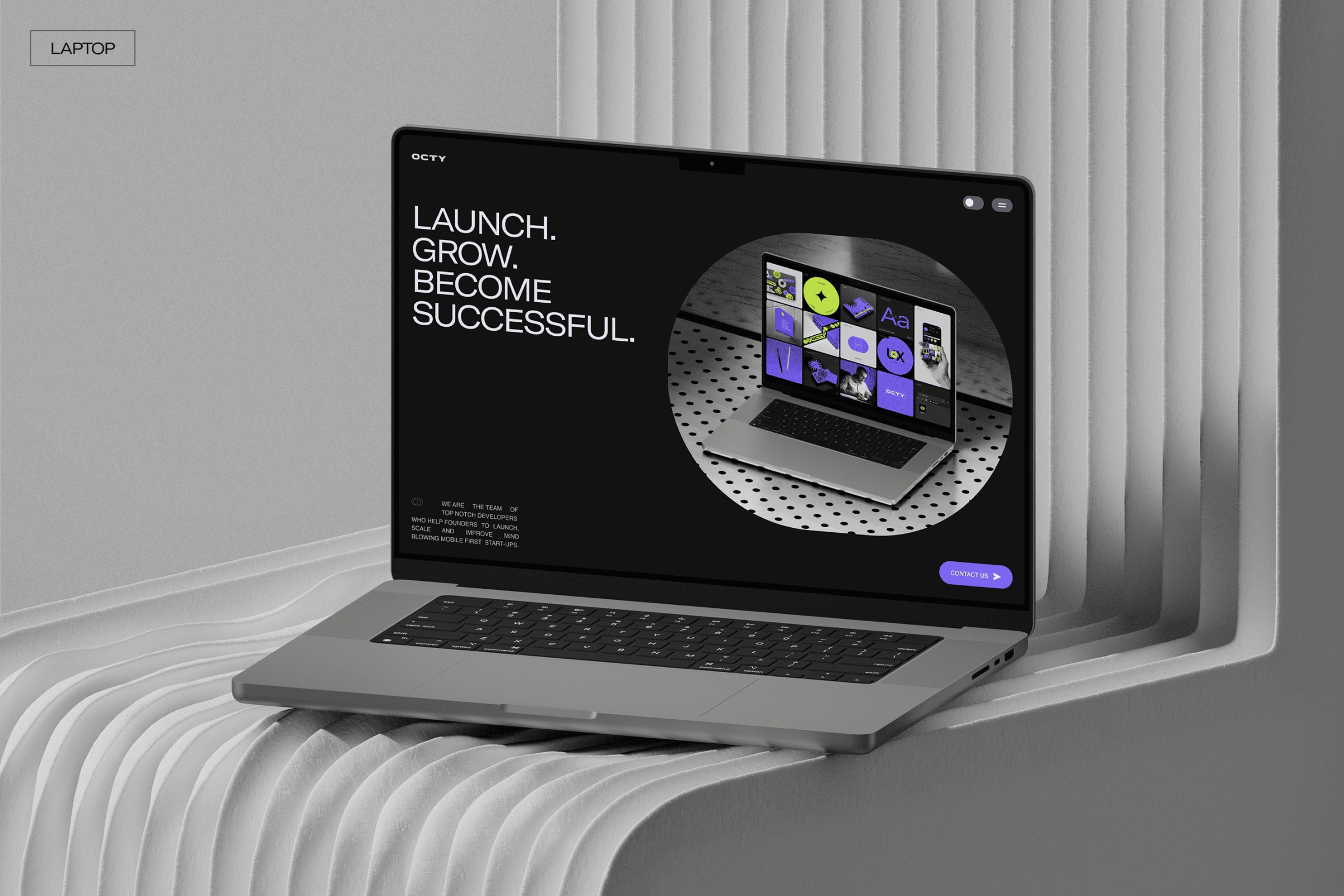 OCTY – Branding & Website Image 1