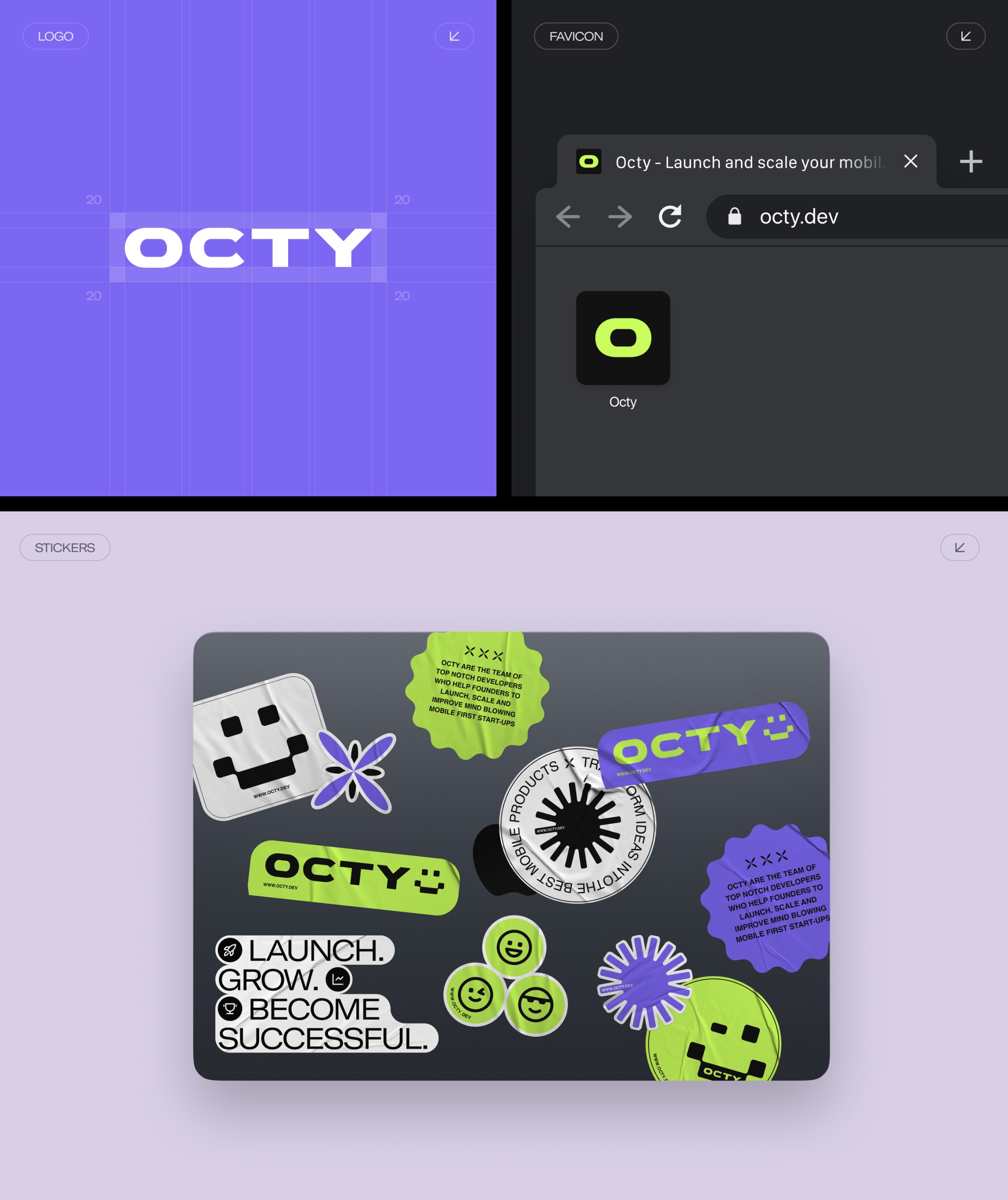 OCTY – Branding & Website Image 3