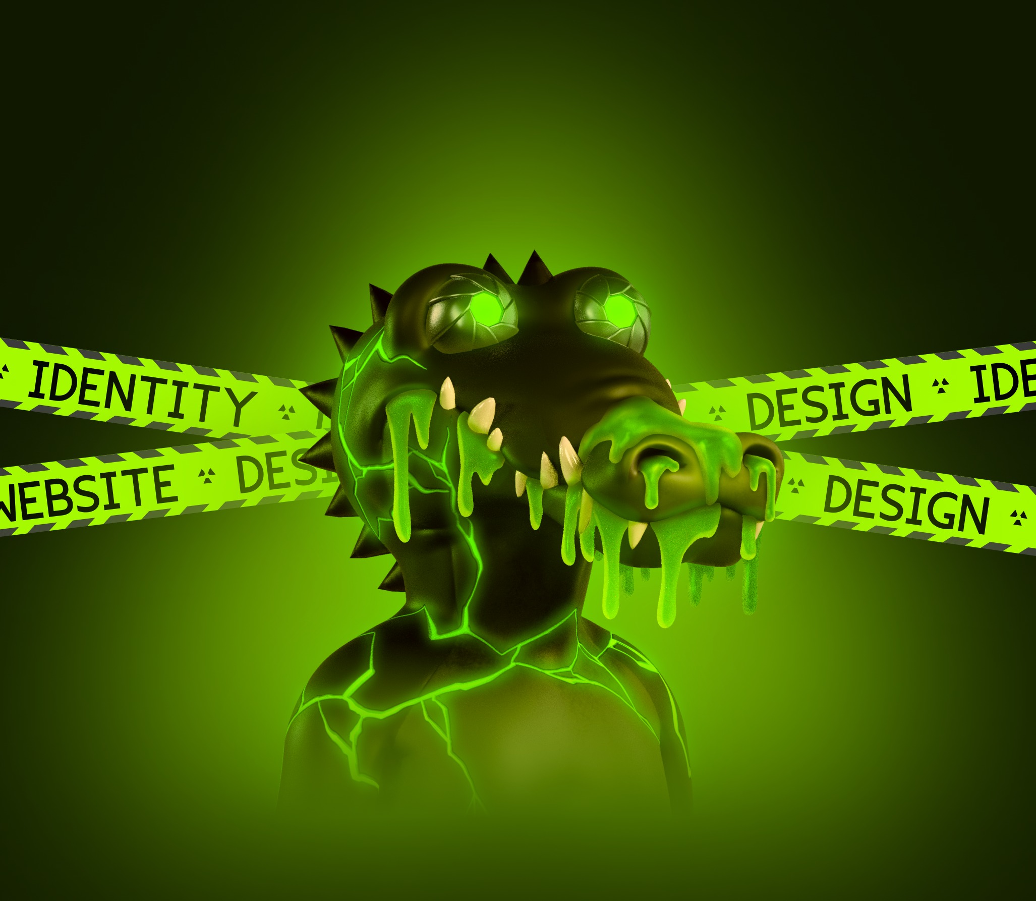 Radioactive Crocs Club – Website for NFT Collection