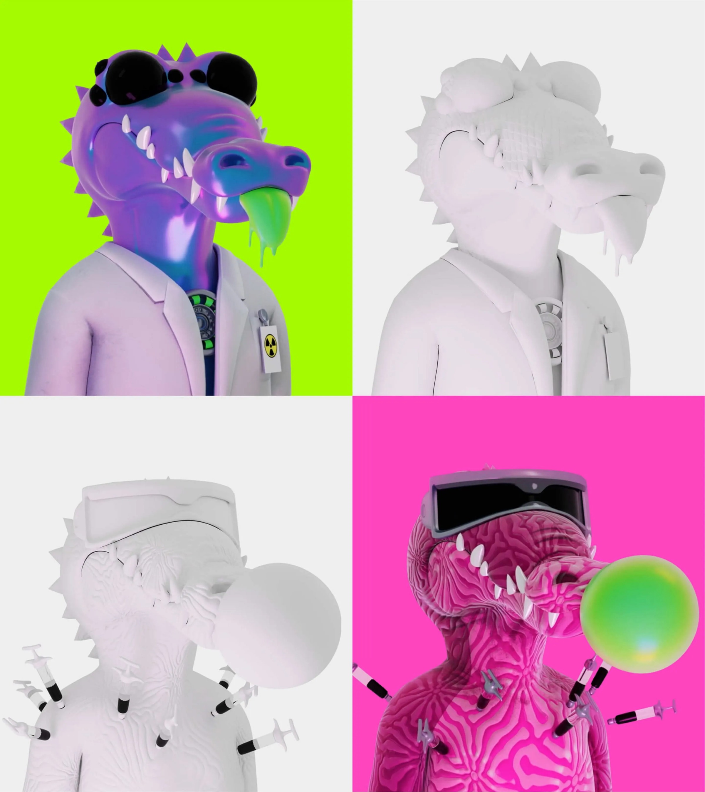Radioactive Crocs Club – Website for NFT Collection Image 30