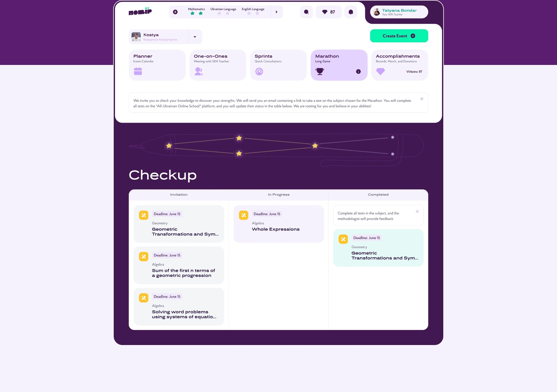 Povir – Edtech Platform UX/UI Design Image 12