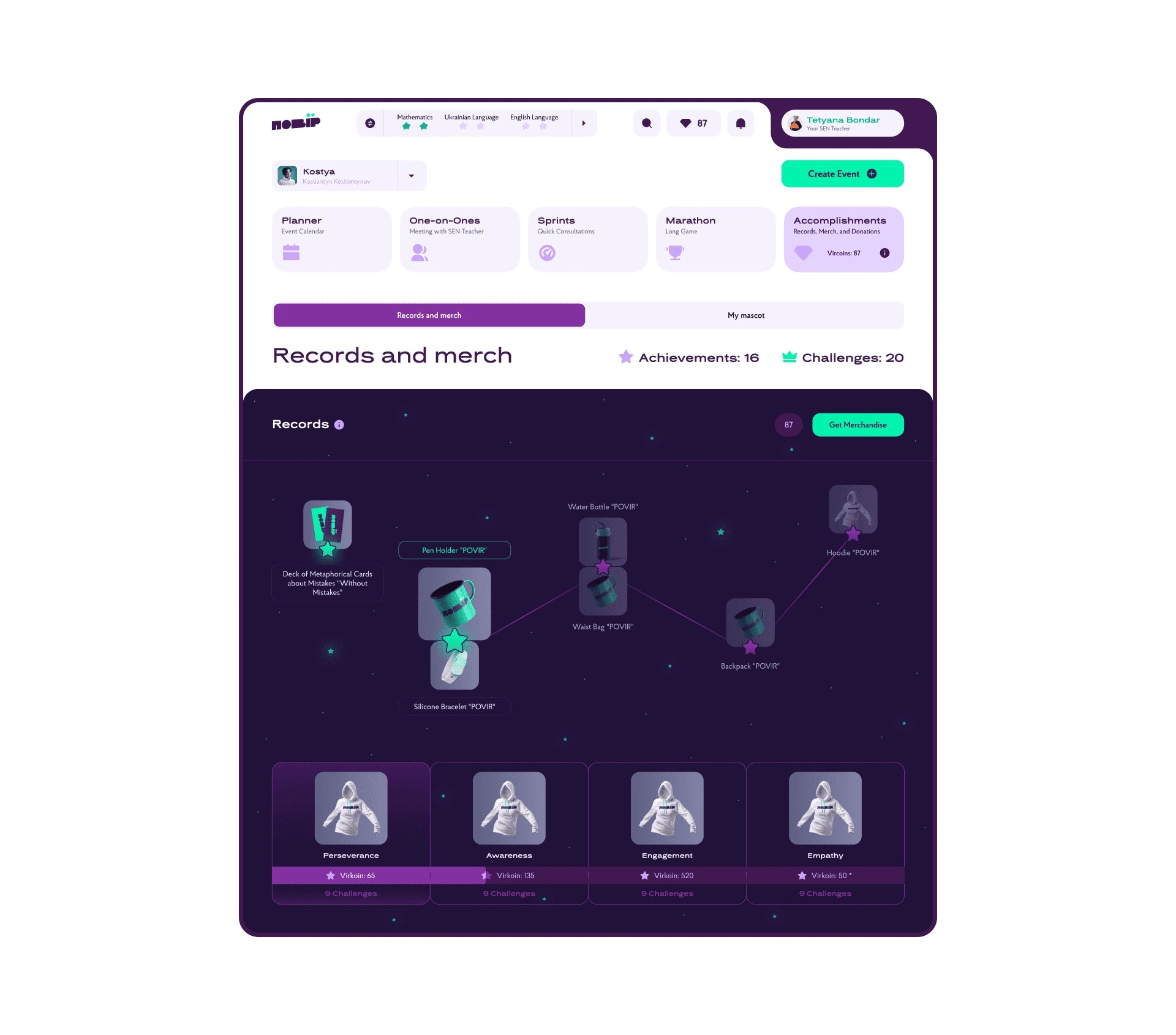 Povir – Edtech Platform UX/UI Design Image 15