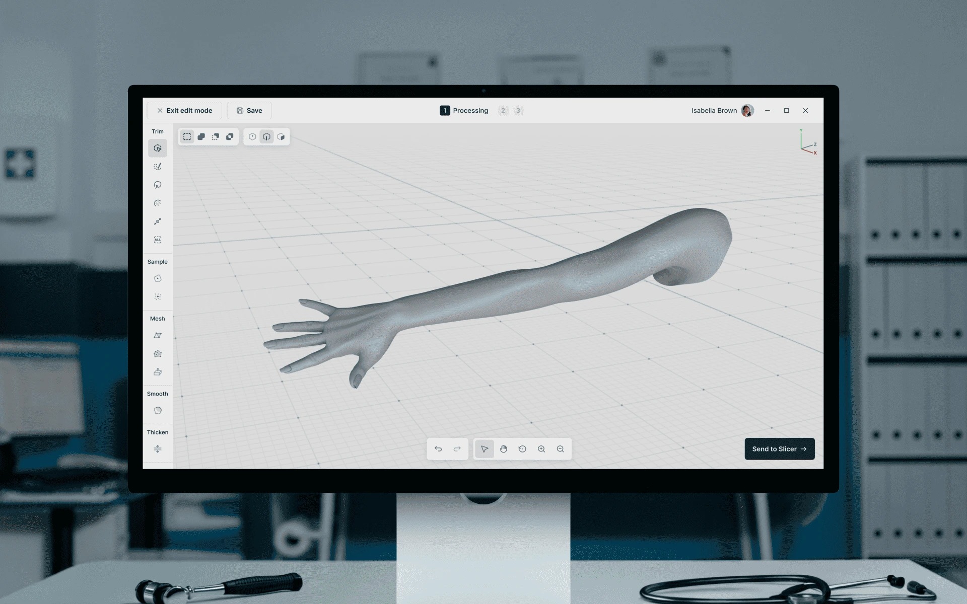 Exoform – MedTech Web App Image 0