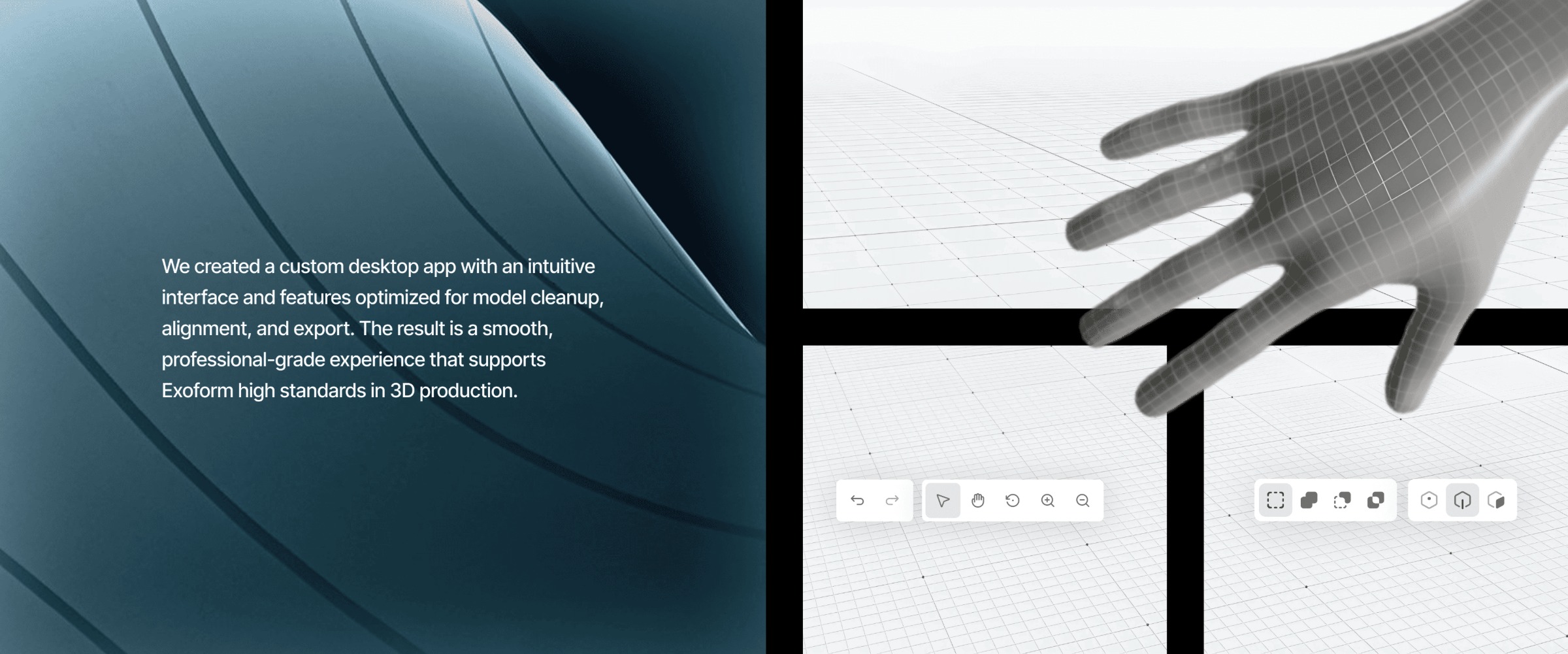 Exoform – MedTech Web App Image 1