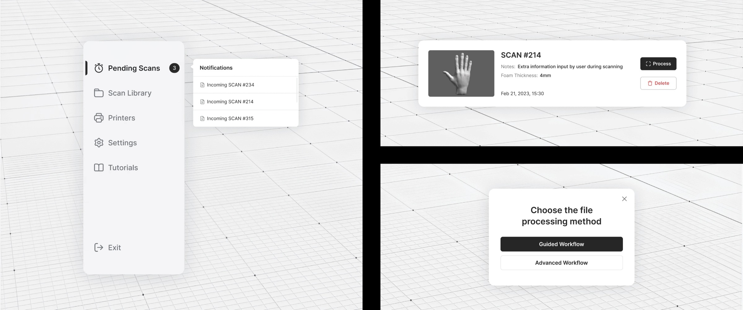 Exoform – MedTech Web App Image 4