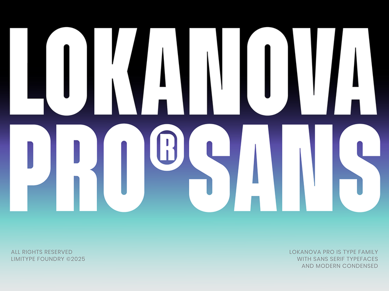 Lokanova Pro - Sans Serif Font