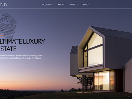 Luxe Realty - Framer luxury website template