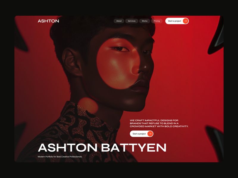 Ashton Battyen — Free Website Template for Framer