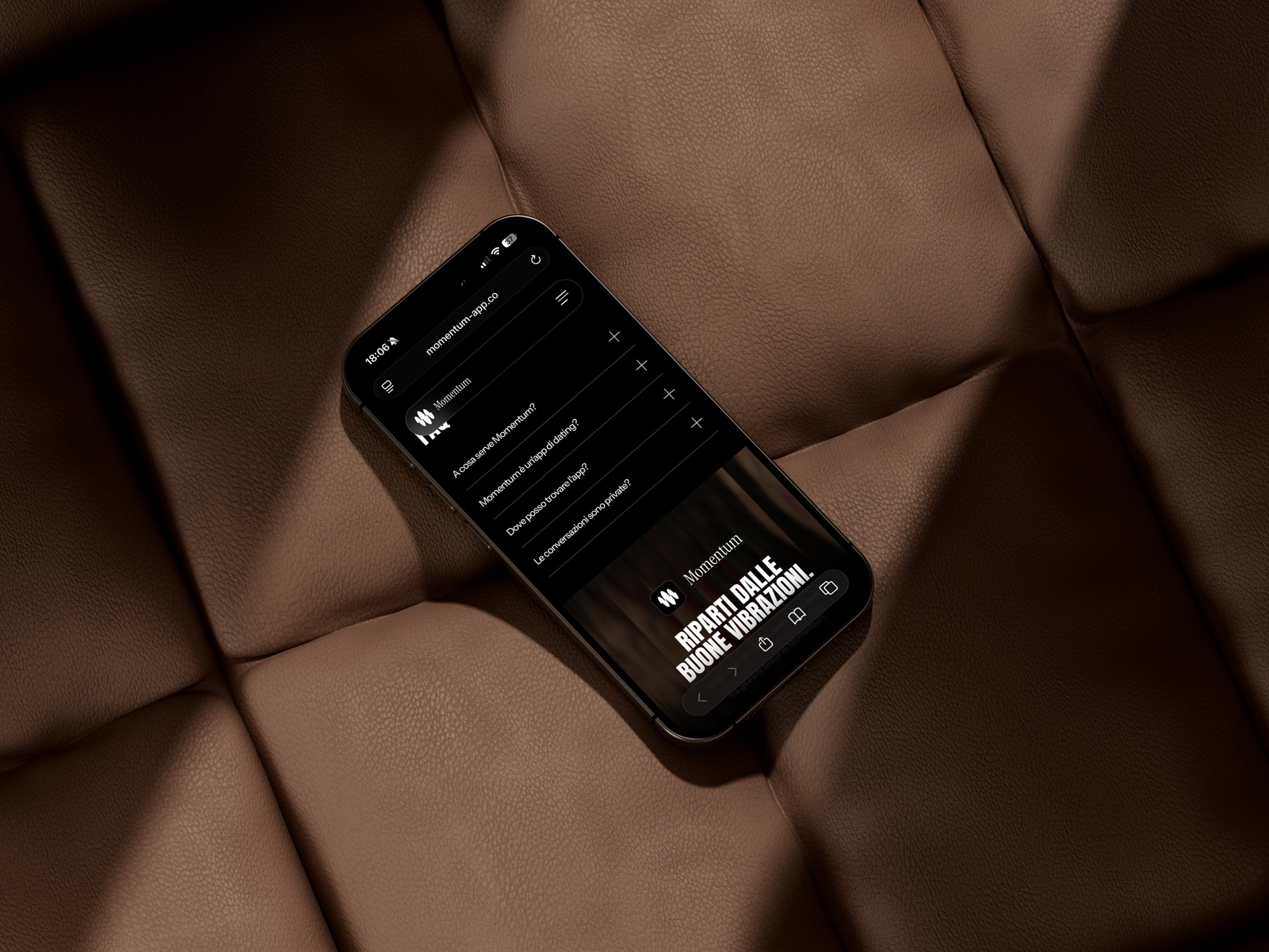 Momentum App: Branding, UX & Web Image 1