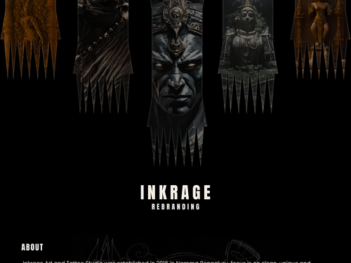 Inkrage Visual identity, marketing & Case study