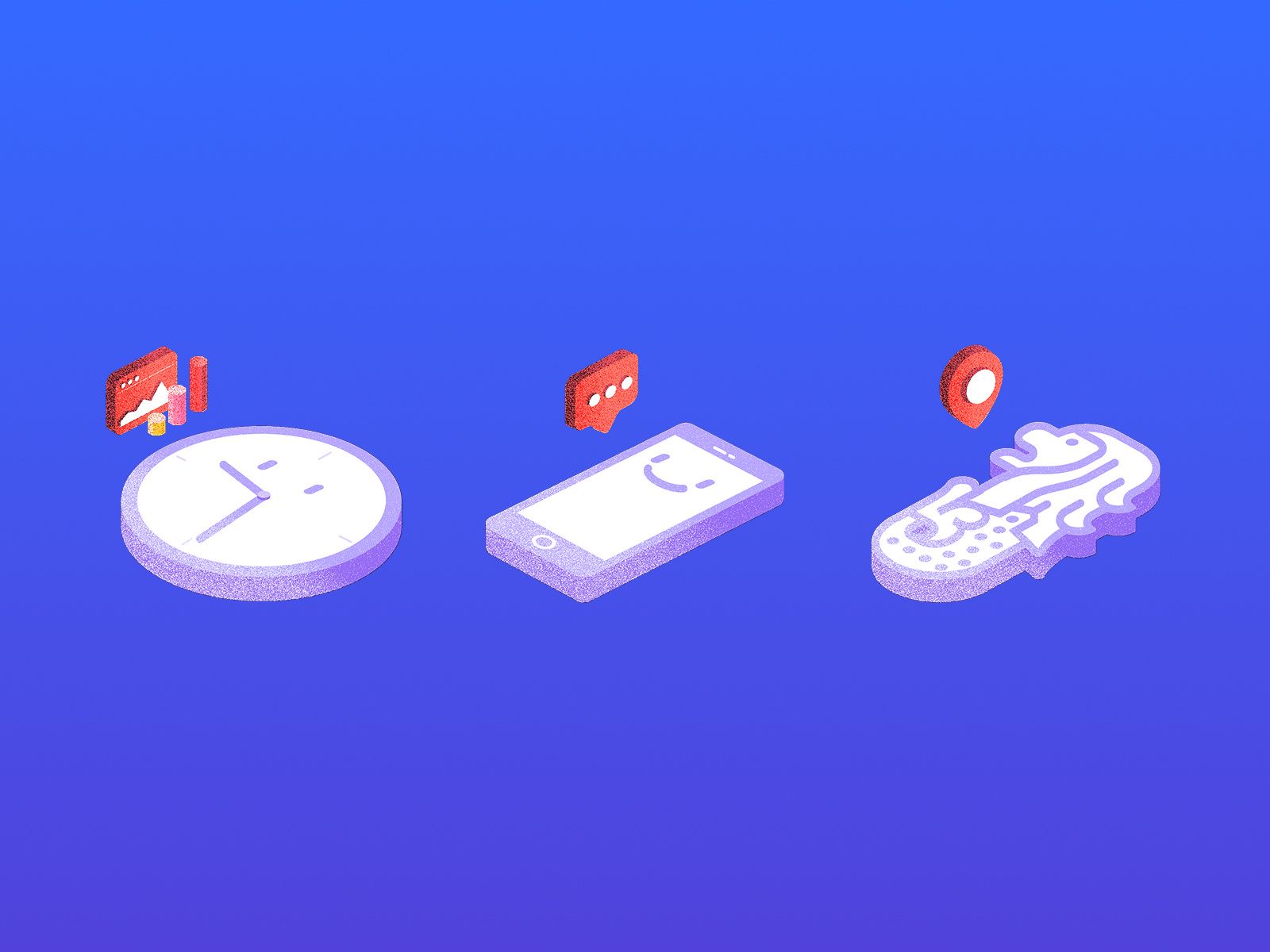 Let’s Stay Connected UI Illustration by Wackymons