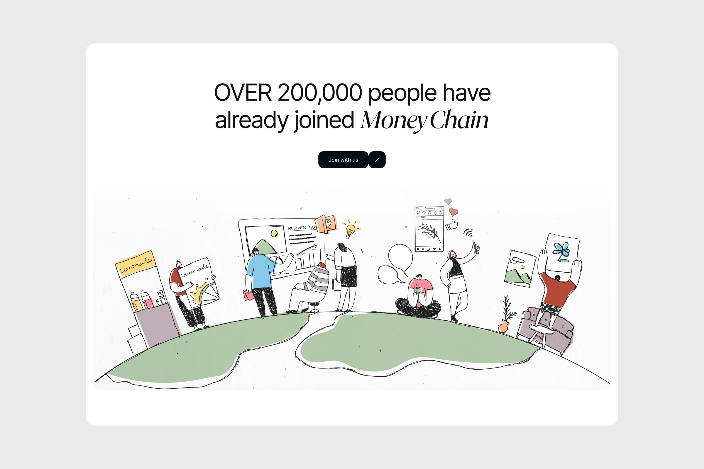 Website Design for FinTech & Community