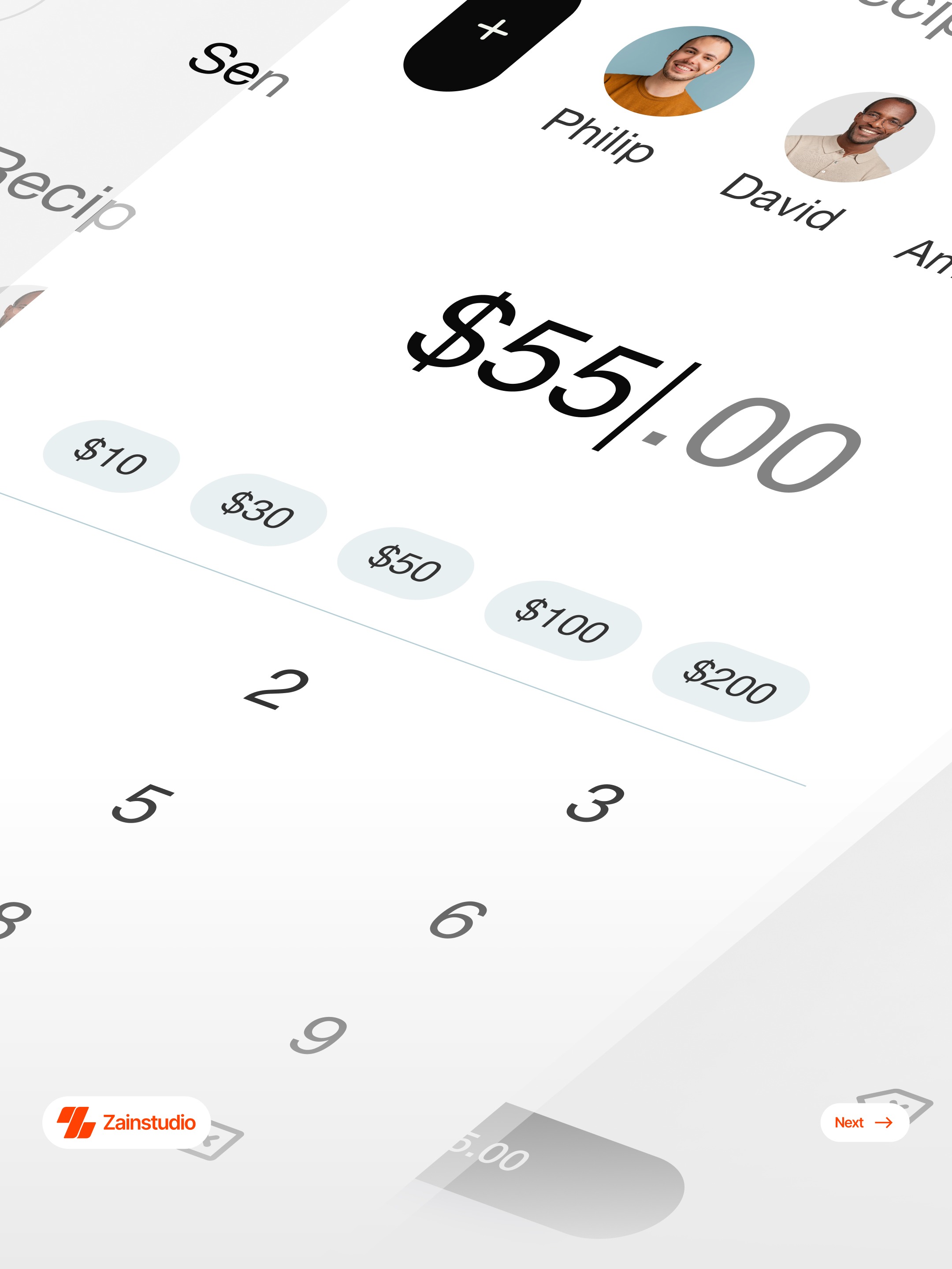 Smart Finance & Money Transfer Mobile App UI  Image 0