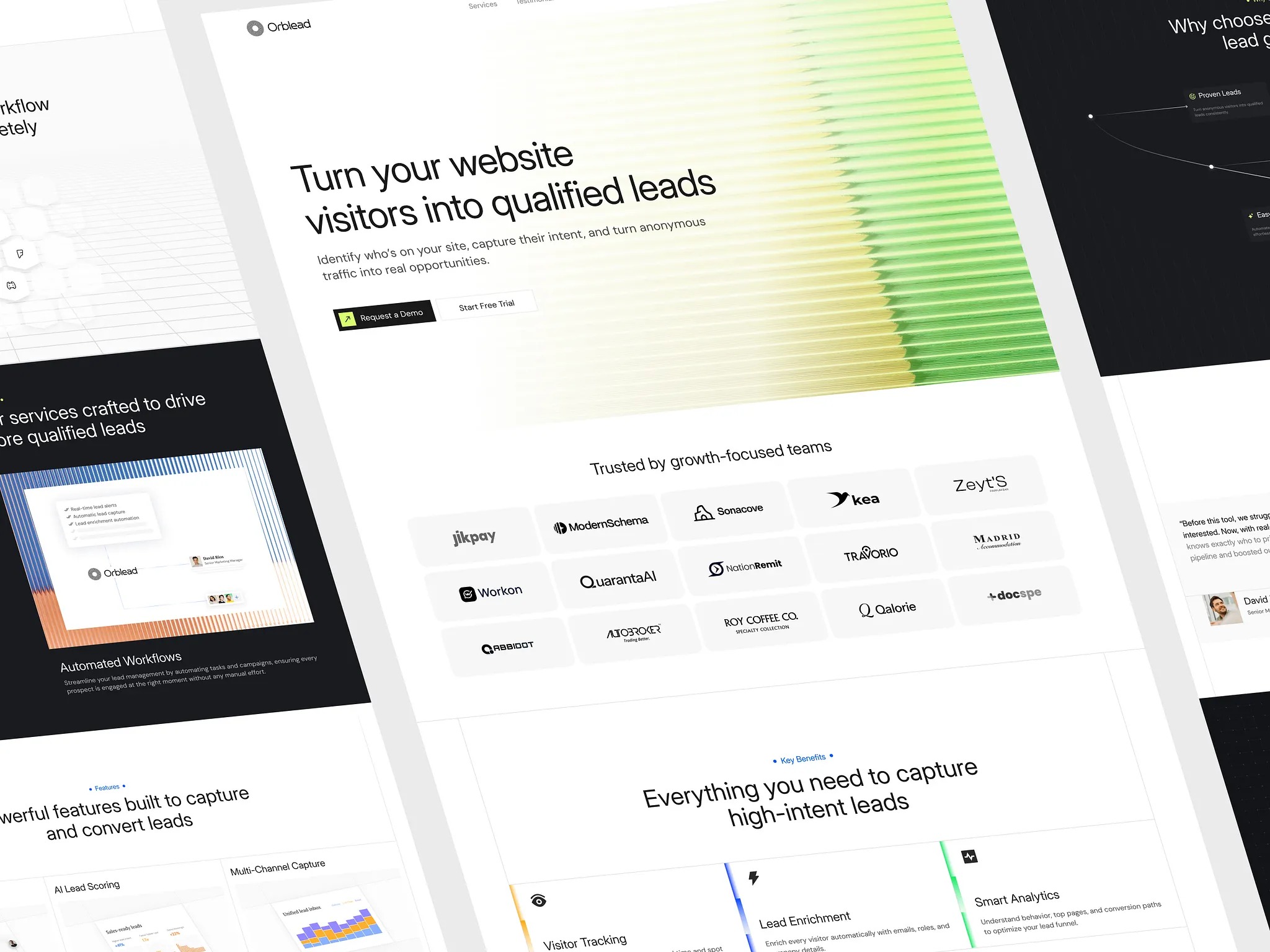Lead gen SaaS Landing Page Image 2