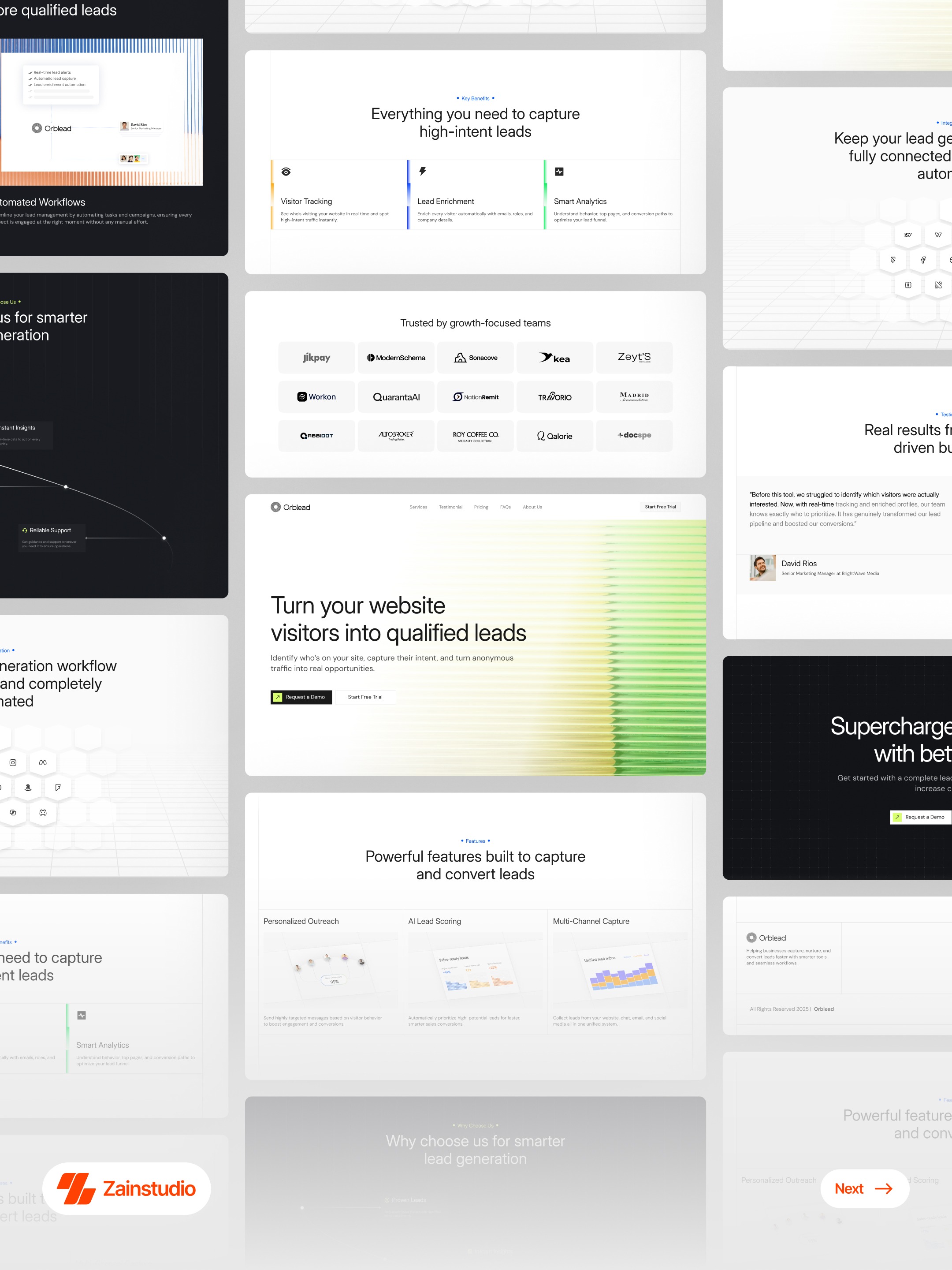 SaaS Lead Generation Website. Conversion-Focused UX