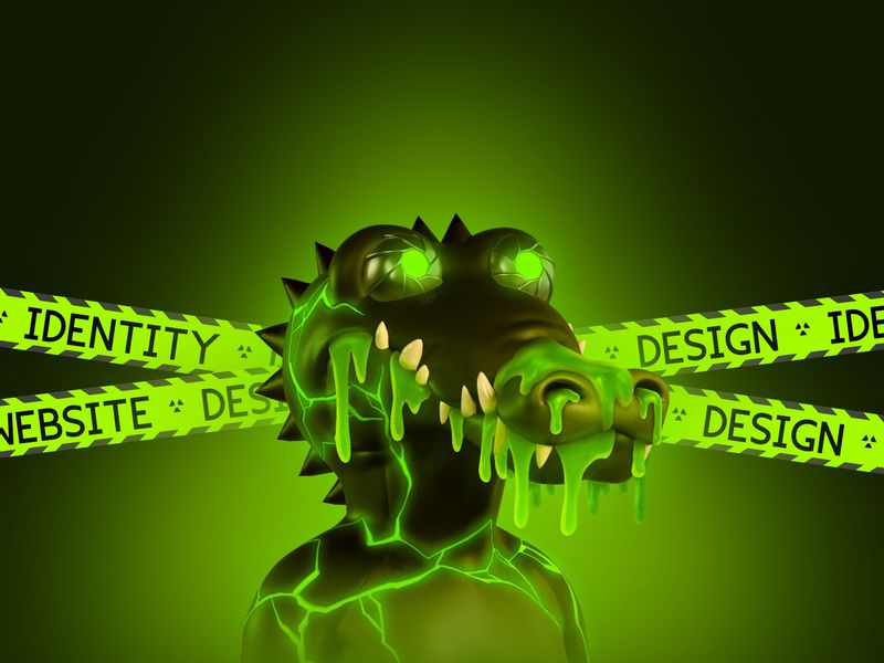 Radioactive Crocs Club – Website for NFT Collection
