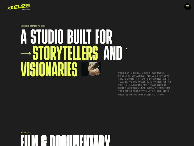 Pixel29 Video Production Studio Mater Agency (Formerly EuroART93)