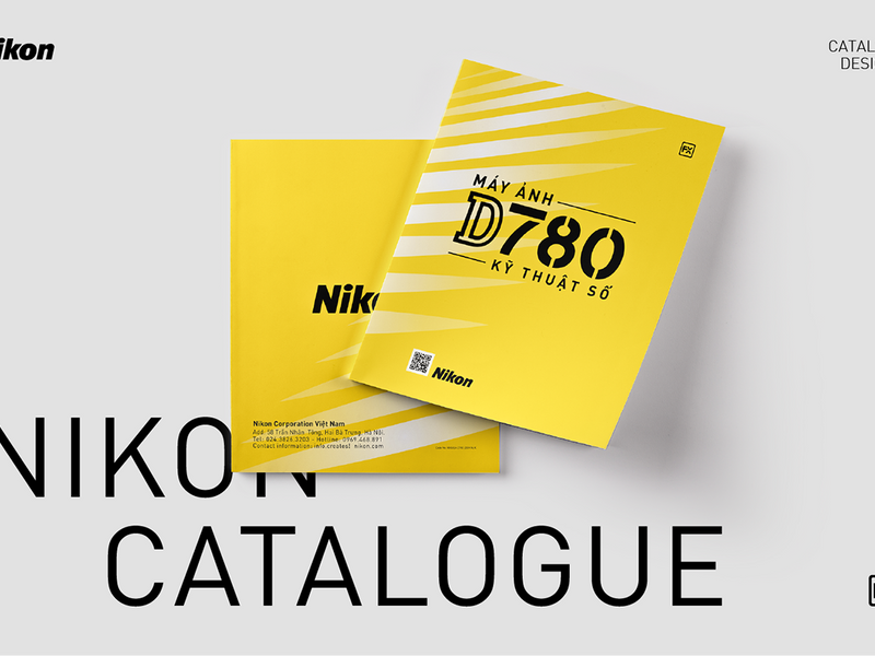 [ Catalogue Editorial Design ] NIKON D780 Catalogue