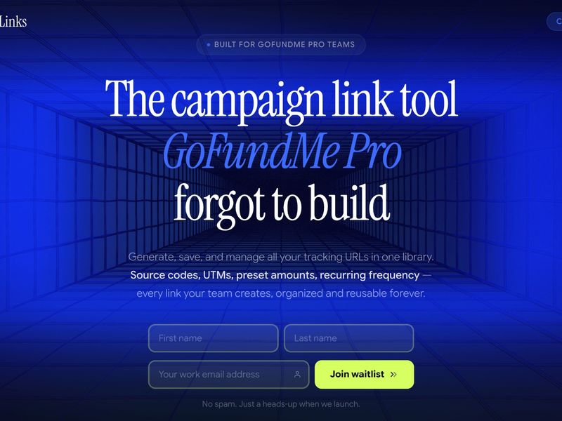 CampaignLinks | Link Management for GoFundMe Pro Teams