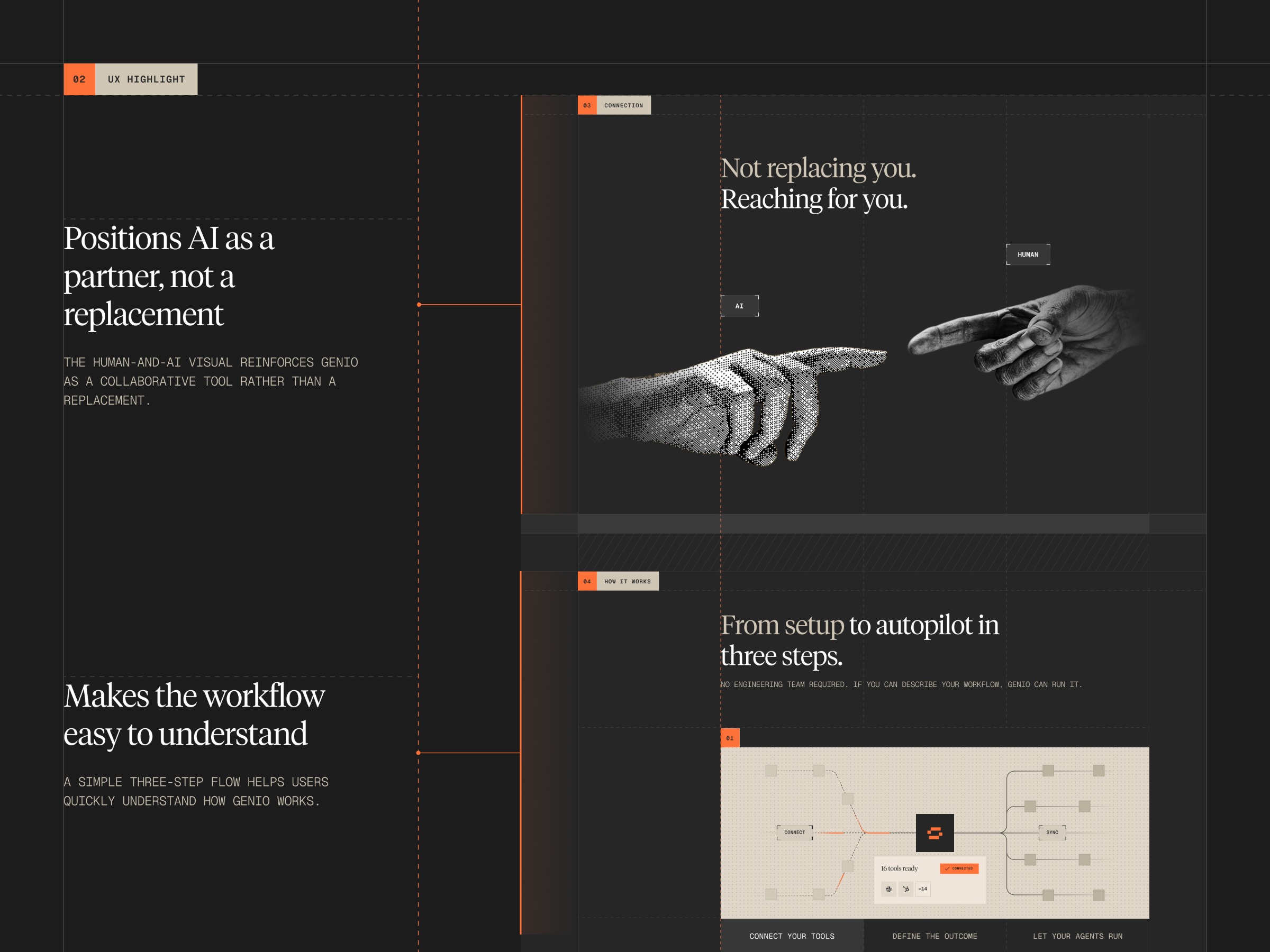 Genio - AI Operations Platform Homepage Image 0