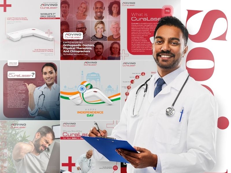 Social Media Design for Doctor Laser Tool