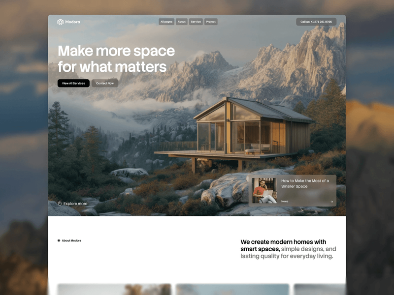 Modora - Uncategorized design asset by framer