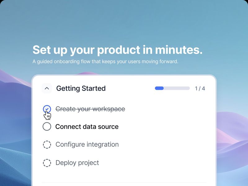 Checklist - Consistent UI