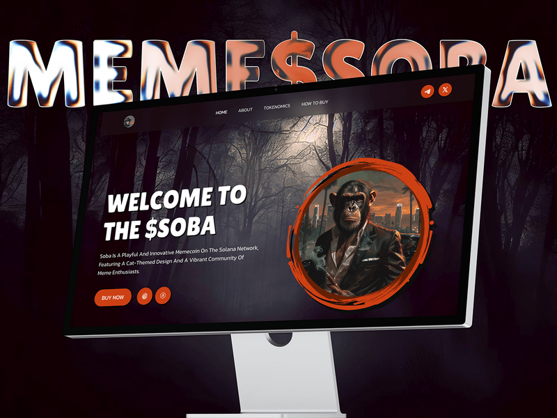 meme coin landing page