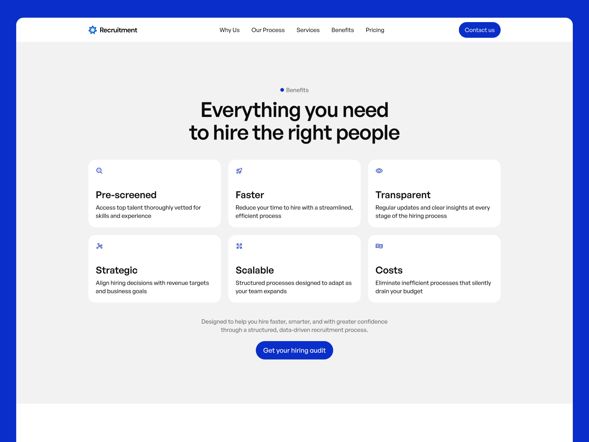 Consulting Framer Template for HR Agencies Image 1