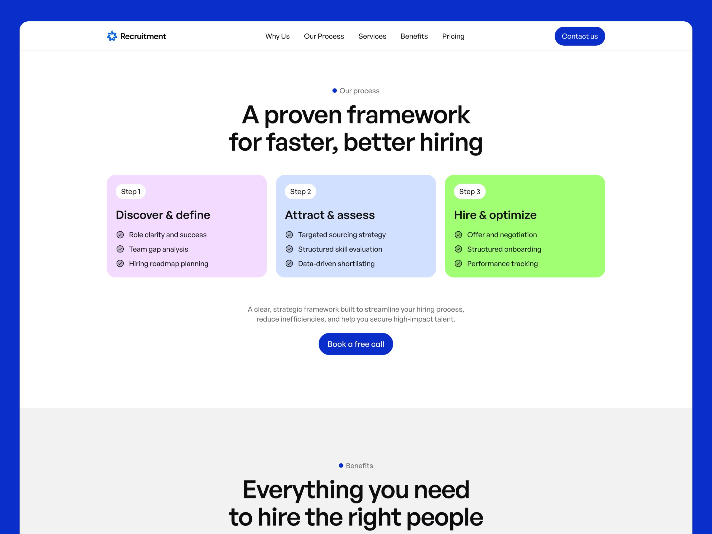 Consulting Framer Template for HR Agencies Image 2