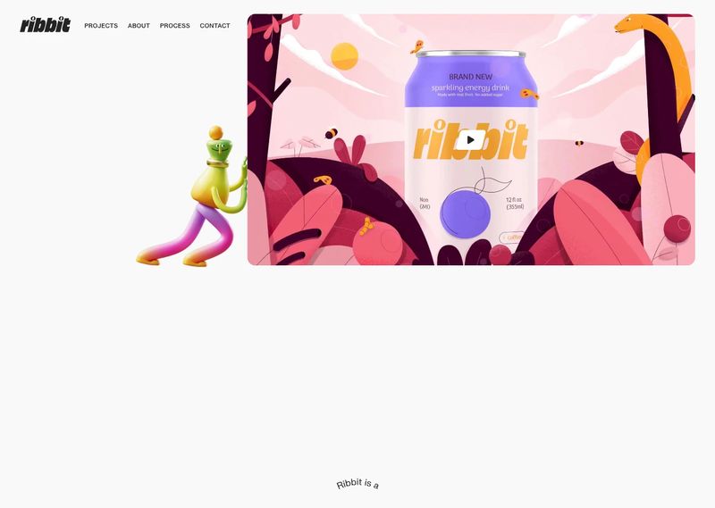 Screenshot taken from Ribbit