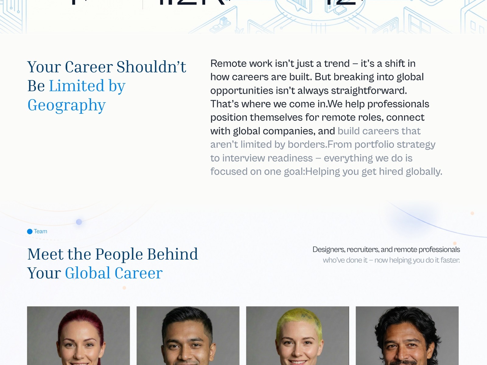 SkillOrbit- Landing Page Design That Turns Career Uncertainty Into Action Image 1
