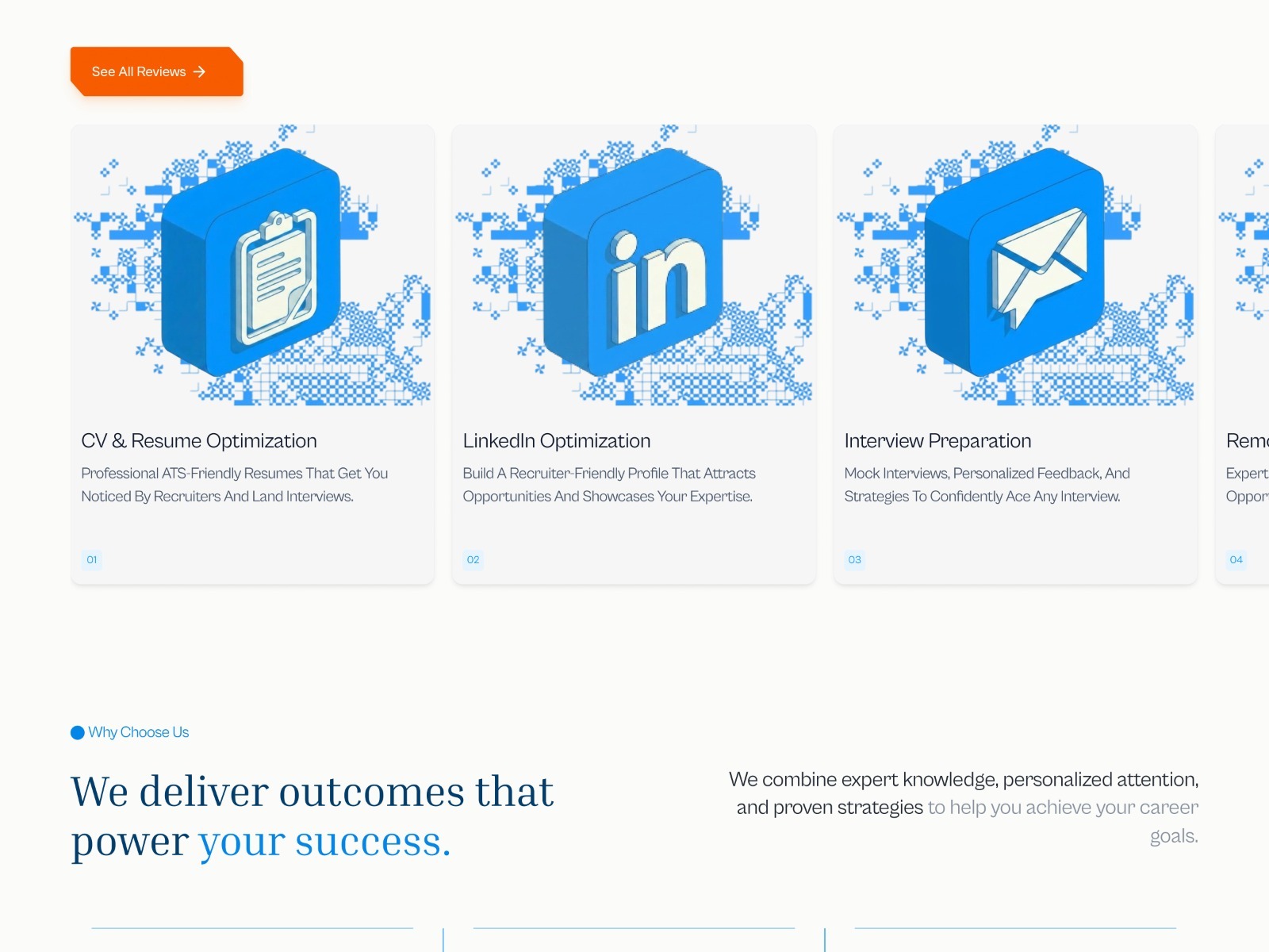 SkillOrbit- Landing Page Design That Turns Career Uncertainty Into Action Image 3