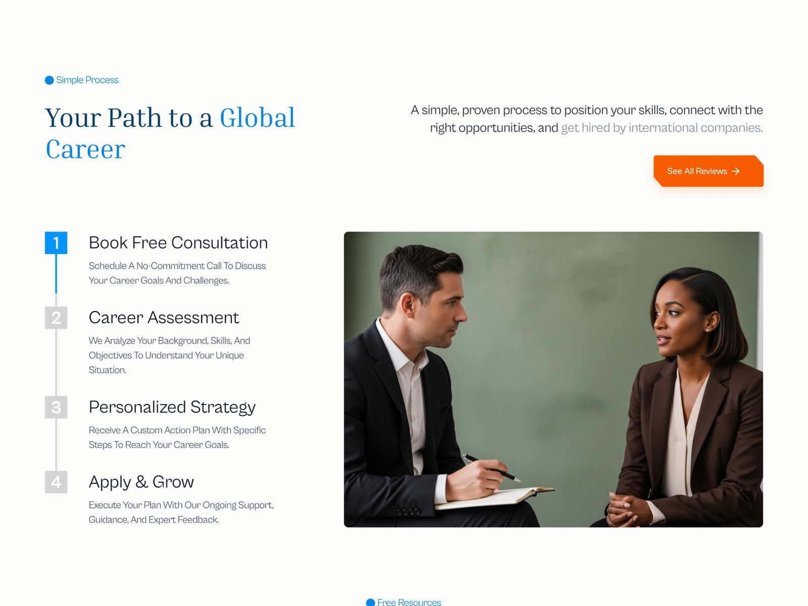 SkillOrbit- Landing Page Design That Turns Career Uncertainty Into Action Image 5