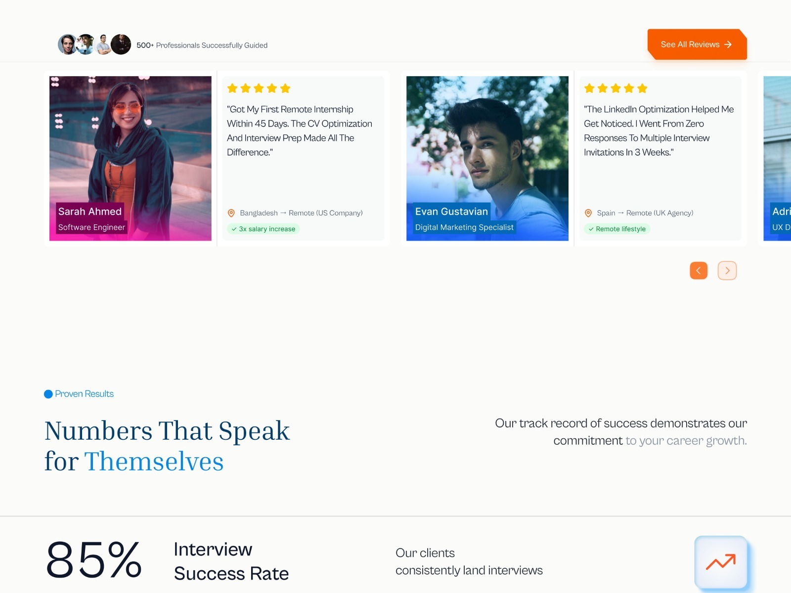 SkillOrbit- Landing Page Design That Turns Career Uncertainty Into Action Image 7