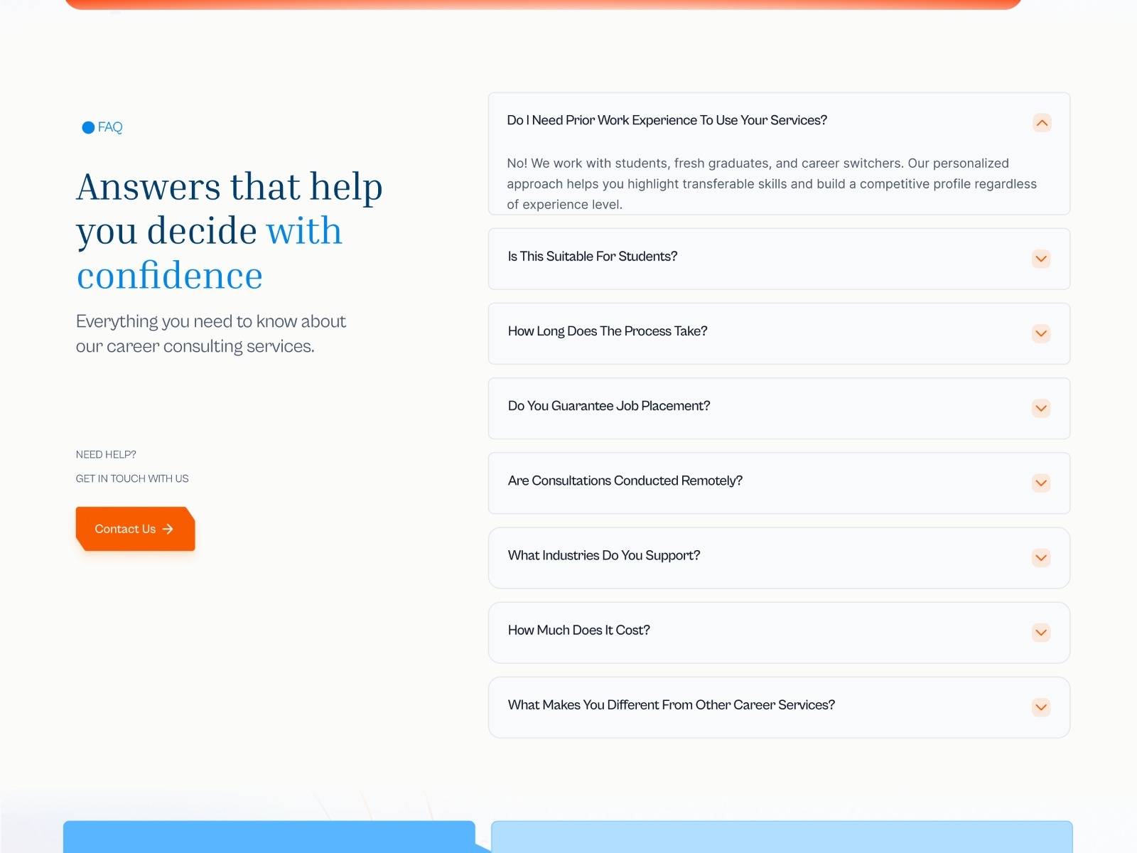 SkillOrbit- Landing Page Design That Turns Career Uncertainty Into Action Image 9