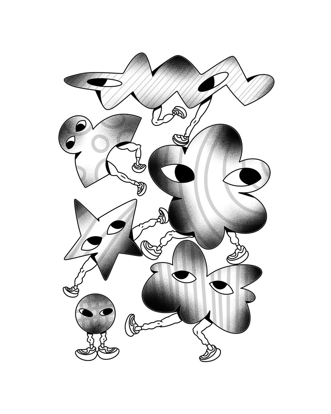 Lumps, spikes & eyes 👀💥☁️ Image 0