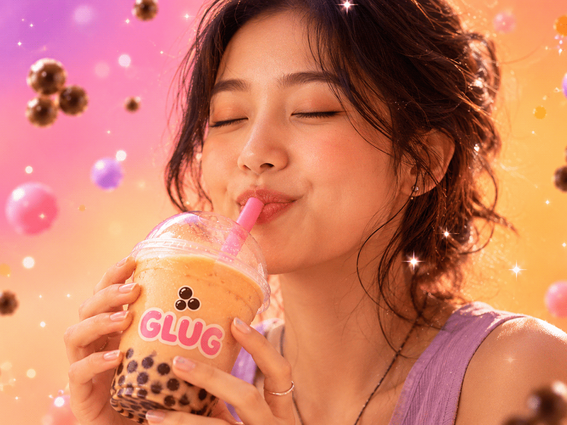 GLUG — Bubble Tea / Playful Lifestyle