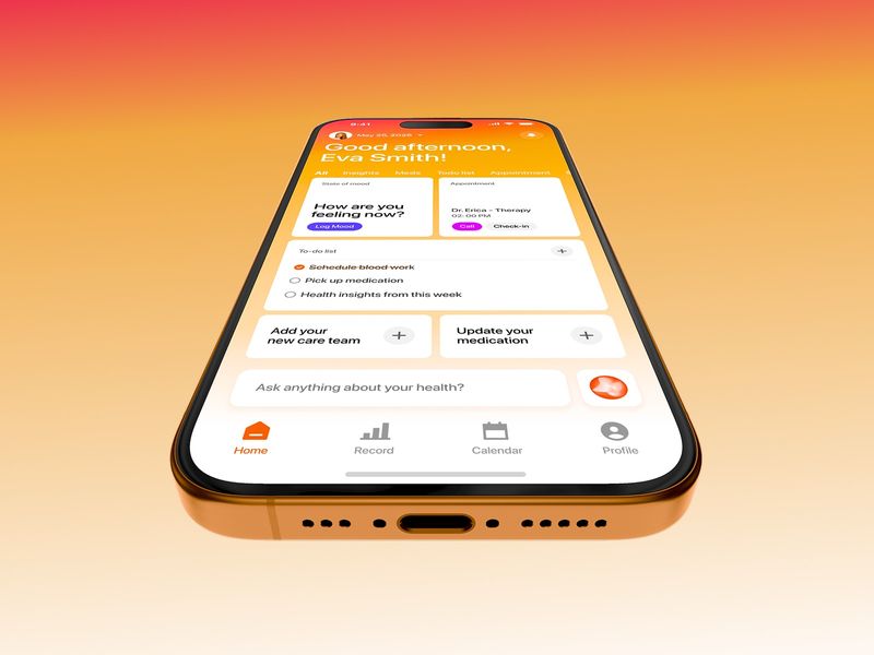 Connectome - AI Healthcare Mobile App