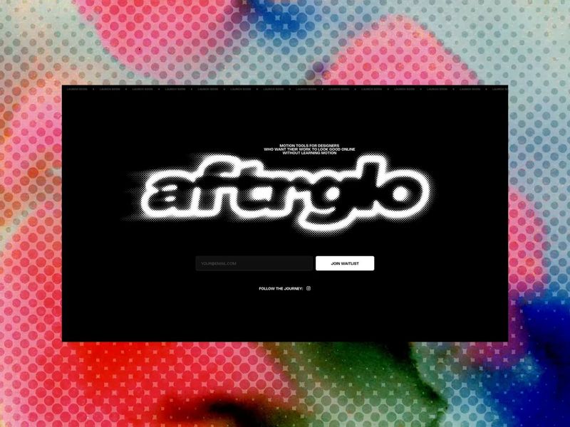 Come play with it → aftrglo.app