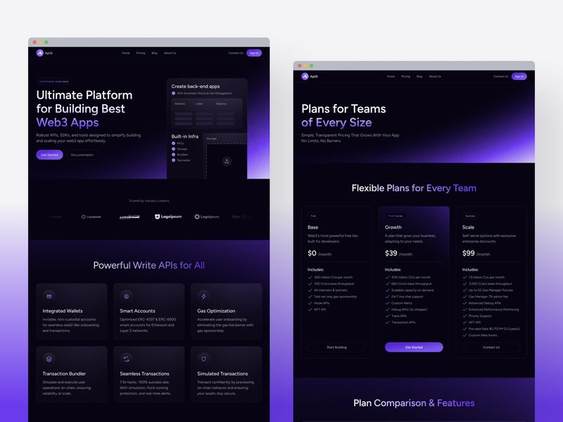 APIQ — Web3 Blockchain Template