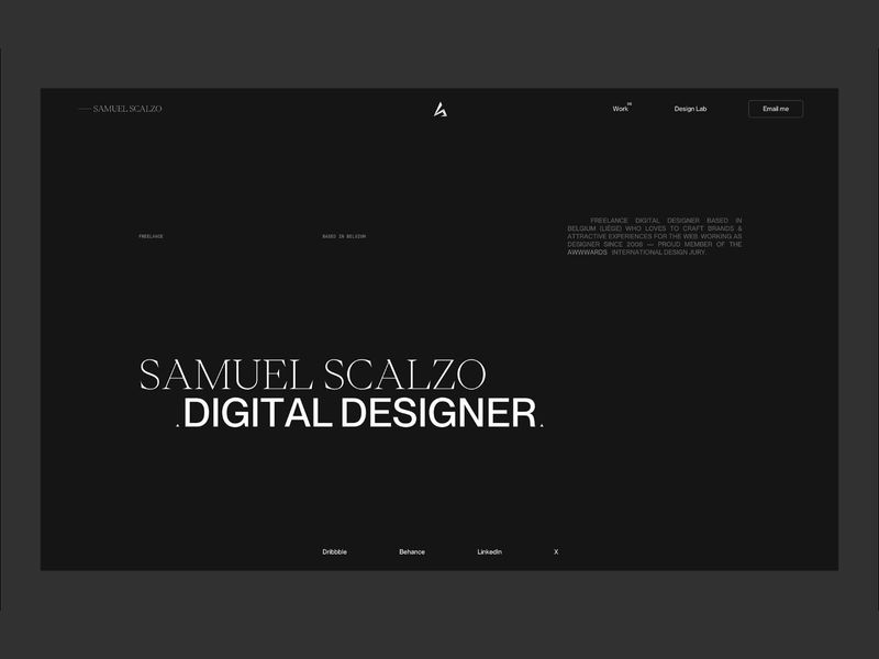 Samuel Scalzo — Personal Portfolio