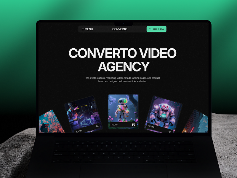 Converto - Full SaaS UI/UX Project Overview