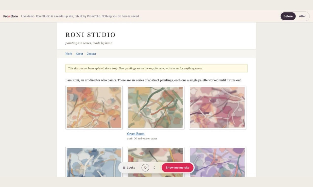 Promtfolio: move your portfolio into a new era Image 2