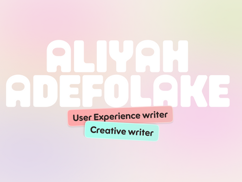 Aliyah Adefolake