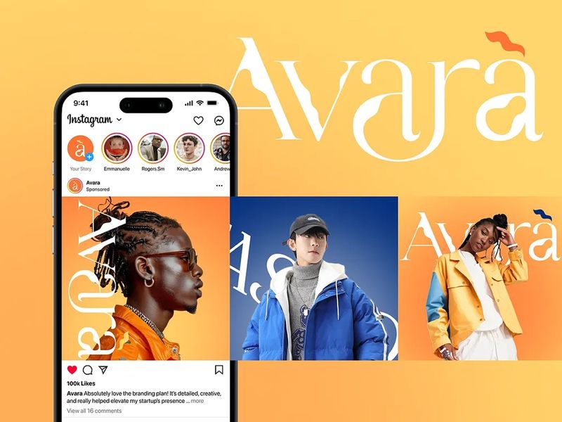 Avara –  Fashion Brand Design | Orbix Studio